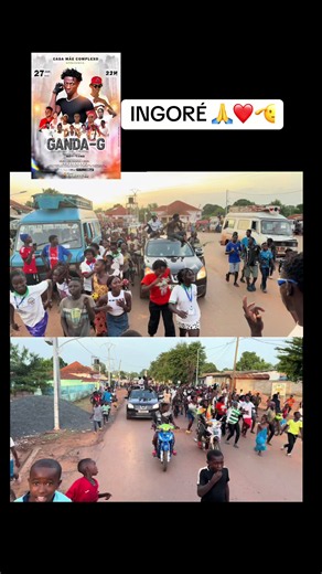 Obrigado, Ingoré, pela recepção calorosa. Agora é foco total no concerto! @Noti_gang_mdb @Chito Kaharam 🥷🏿 @pogbaandrade @KING AFÉR OFICIAL @Boina Burmedju 🫡 @Floriberto Don Floris