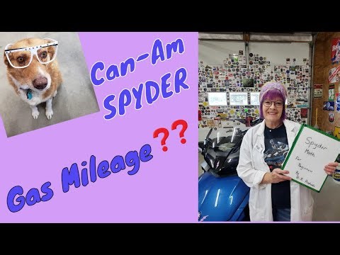 Can-Am SPYDER F3 ...What To Expect For GAS MILEAGE??
