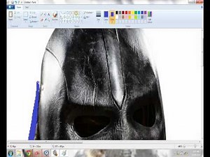 Quick Tutorial on how to cut out pictures using Paint for Windows 7