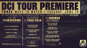 4.8K views · 77 reactions | Three ways to tune in to the DCI Tour Premiere, tonight at 8:30 PM ET: 1️⃣ dci.fan/WatchLive22 2️⃣ dci.fan/22Detroit 3️⃣ dci.fan/22PremiereCinema #DCI2022 | DeMoulin Bros. and Co. | Drum Corps International | Facebook