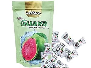 Veffero Simply Chewy guava flavored chewy candy,192g individually wrapped chewy candy