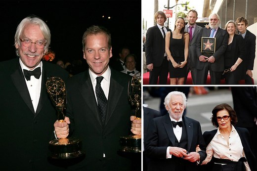Donald Sutherland’s family guide: Meet the late actor’s wife Francine Racette and 5 children