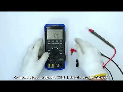 HP-770D-C LCD Digital Multimeter - True RMS Auto Range for AC/DC