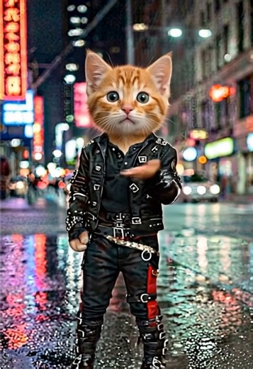 ニャイケルジャクソンBAD #マイケルジャクソン #bad #猫ダンス #michaeljackson #catdance @Marimo Movie