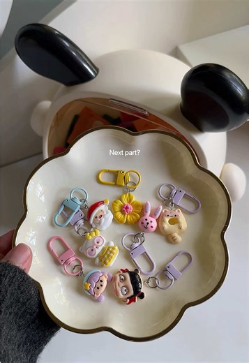 ASMR Blind Box Keychain Unboxing | Cute Charm Collection