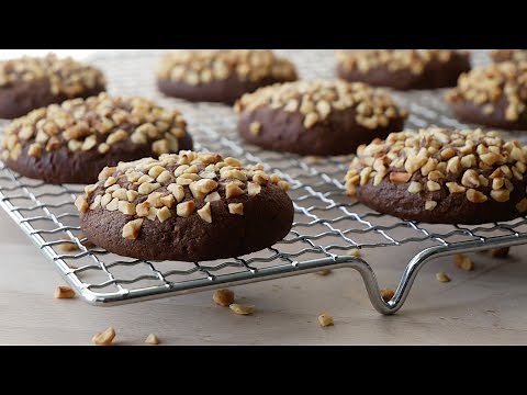 Chocolate Hazelnut Cookies (Recipe) || [ENG SUBS]
