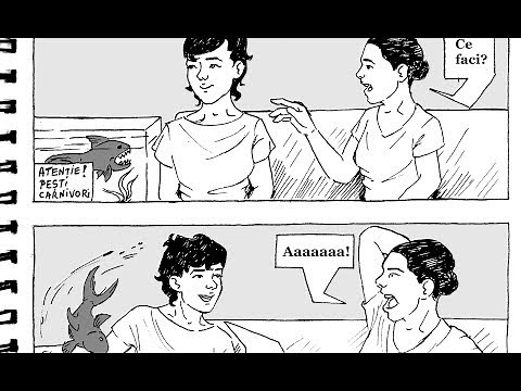 Cum scrii - desenezi usor o poveste pe o pagina ( banda desenata )