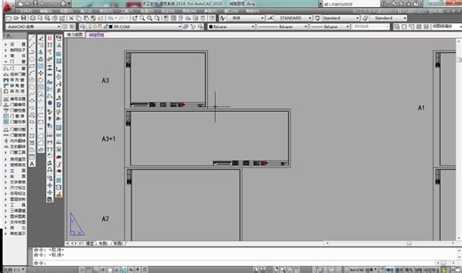 AutoCAD-加图框设置出图比例