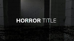 Horror Title - Free Premiere Pro Template | Mixkit