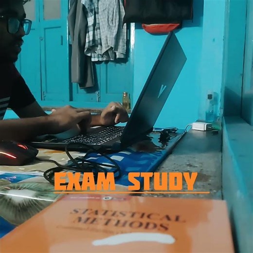 Exam study | IIT KGP | CS student #iit #viralshorts #computerscience
