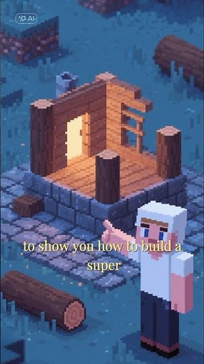 Build This Easy Survival House in Minecraft Bedrock 🏠🔥