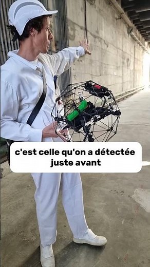 [Part 3/4 G2 nuclear reactor] A drone analyzes radioactivity at the CEA in Marcoule