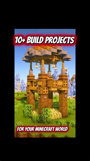 More build ideas for your Minecraft worlds 💡🧱⛏️