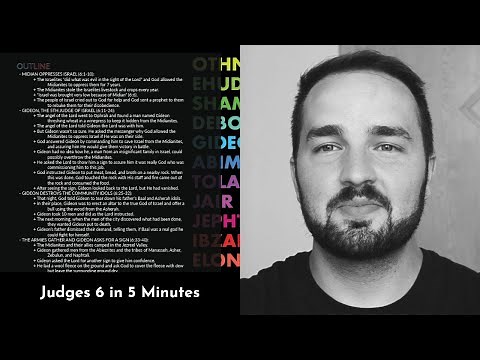 Judges 6 Summary: 5 Minute Bible Study