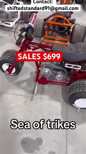 Custom Mini Trike FOR SALE – One of a Kind! 🚲🔥