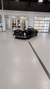 7.1K views · 332 reactions | Timeless symbol of luxury intersecting with style and elegance. There's nothing like a classic Black Mercedes-Benz 300SL Roadster especially a perfectly modified example like this | Cars & Motorbikes Stars of the Golden era | Facebook