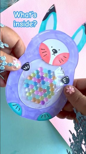 DIY Mimi Squishy with Clear Beads Inside!