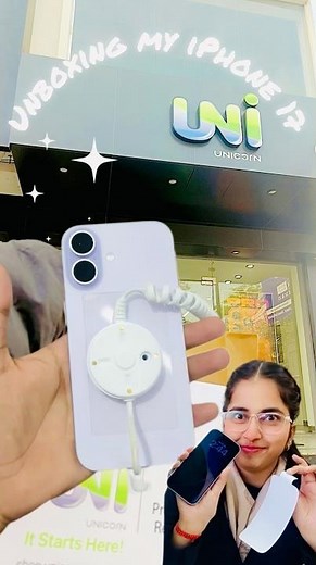 Unboxing my iPhone17🧿💕😌#shorts