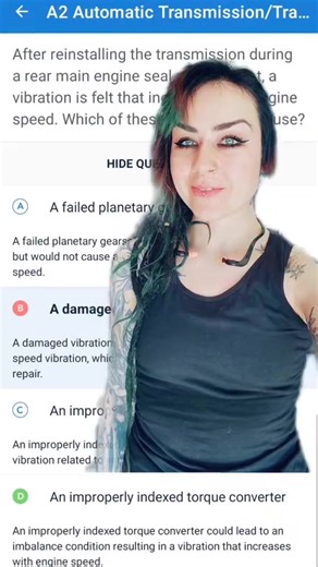 who writes these questions! #ASE #ASECertified #ASERenewalApp #ASEMasterCertified #MasterCertifiedTechnician #MasterMechanic #FemaleMechanic | Fayehhadley