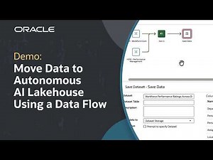 How to Move Data to an Autonomous AI Lakehouse Using a Data Flow in Oracle FAIDP