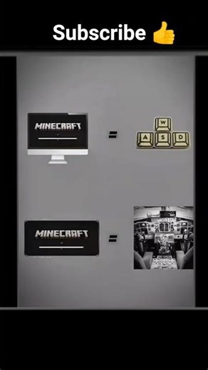 Minecraft control in java vs pocket edition #minecraft