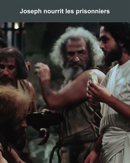 Joseph gives his food to Zavira’s prisoners