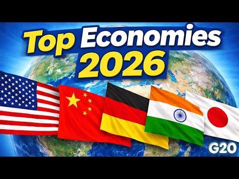 Largest G20 Economies 2026 🌍 | Top 20 Countries by GDP #economy #world #gdp