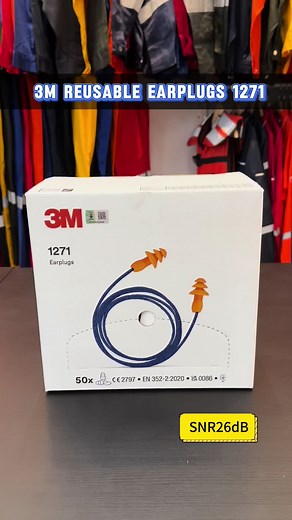 Protect Your Hearing with 3M Earplugs - Reduce Noise by Up to 26 dB