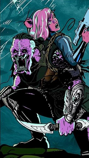 Predator Badlands • 60-Second Speed Drawing (Neon Edition)