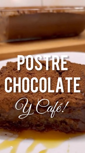 310K views · 8.2K reactions | Postre de chocolate y café! Rápido y rico! ingredientes! Ingredientes: 5 cdas. de maicena 2 cdas. de cacao amargo 2 cdas. de café instantáneo 10 cdas. de azúcar 1 Ltro. de leche 18 galletas de vainilla 1/2 taza de café endulzado Para decorar: Cacao amargo o chocolate rallado o crema chantillí | matycocina | Facebook