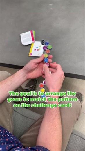 Fat Brain Toys on Instagram: "Coggy is a unique, screen-free brainteaser loved by kids, teens, and even adults - and you can get it now for 10% off on the last day of our Summer Travel Sale!🧠🙌 Moving from one challenge card to the next, it's up to you to fold this connected collection of sixteen colorful gears into the perfect positions that match each image. Flip Coggy over to reveal gears of alternating black and white and then find one of the black and white challenge cards. ✨ Get your ment