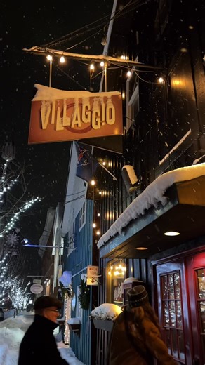 Villaggio on Instagram: "There’s no better place to warm up on a snowy night than Villaggio☃️🍝 • #villaggioevl #ellicottville #buffalo #ᴡɪɴᴛᴇʀᴡᴏɴᴅᴇʀʟᴀɴᴅ"