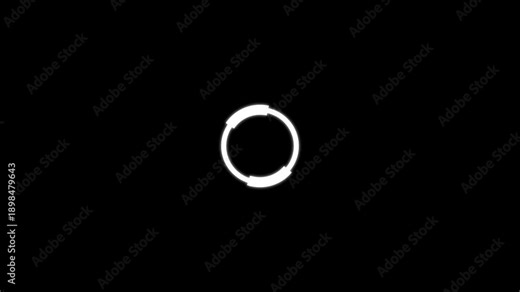 Loading circle icon, loading circle animation loading circle line animation on green screen background, loading icon for download progress, load game data, buffering process bar.