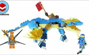 乐高71760幻影忍者系列杰的雷电神龙EVO快速拼搭与评测