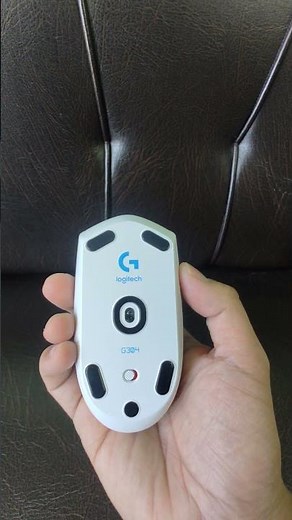 Logitech G304 White | Clean & Lightweight Wireless Mouse ⚡