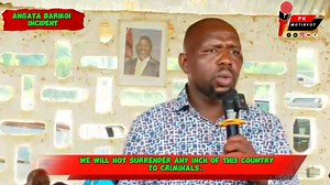 341 reactions · 50 shares | Reaction from CS Kipchumba Murkomen to Angata Barikoi incident. He says some people were incited to attack government officials who were doing their work of surveying and demarcation of the land. That not an inch of this country will be taken by criminals. | Pk Motiryot | Facebook