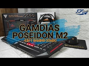Gamdias Poseidon M2 4 in 1 Gaming Combo Unboxing and RGB Light Testing JCPCHUB