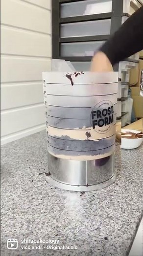 Achieving Perfectly Layered Cakes: Frost Form Ultimate Cake Form Tool Demo#CakeLayering