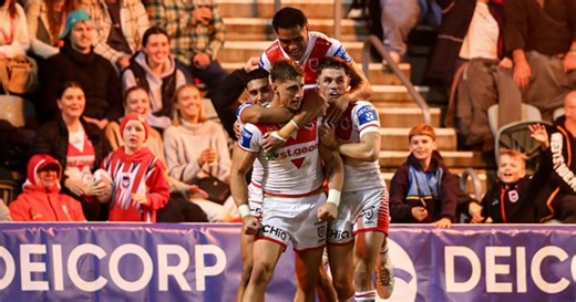 Records fall as Dragons defeat Wests Tigers