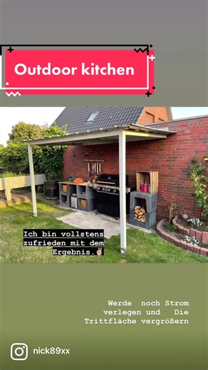 ***DIY Aussenküche*** #aussenküche #garten #diy #selbermachen #machen #doit #outdoorcooking