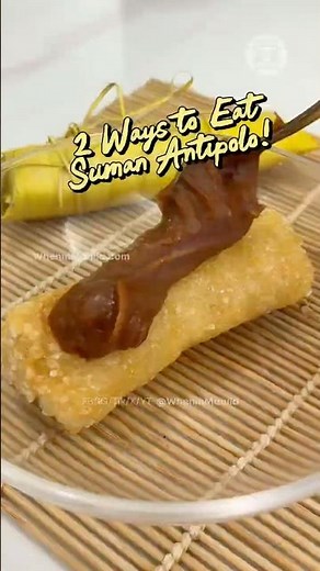 Level up your Suman Antipolo with two easy merienda recipes: Classic and Fried! 👩🏻‍🍳 #filipino