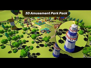 3D Amusement Park - Unity Package