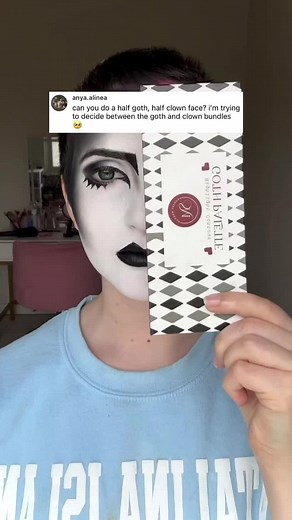 Sunset Makeup Bundles: Goth and Clown Makeup Inspiration