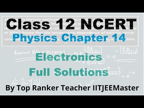 CBSE Class 12 Physics NCERT Chapter 14 Semiconductors Solutions
