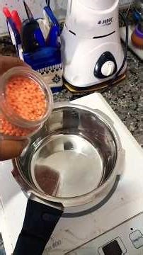 Masoor dal in Pressure Cooker using Induction cook top _ save electricity bill and Time