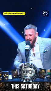 2.5M views · 37K reactions | Conor McGregor declares "I don’t give a f*ck" after showing up late to the BKFC KnuckleMania V press conference in Philadelphia | MMA Fighting | Facebook