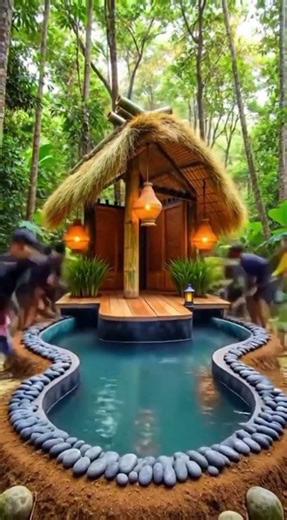 BEAUTIFUL BALI BAMBOO HOUSE