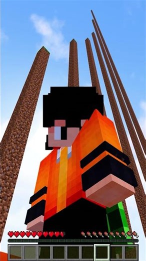I'M GOING TO FALL FROM THE HIGHEST PLACES IN MINECRAFT