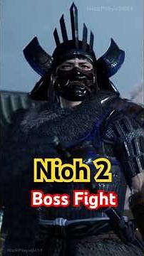 Epic Sword Boss Fight in Nioh 2 | Katana vs Demon