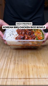 11M views · 33K reactions | High Protein Korean BBQ Chicken Rice...